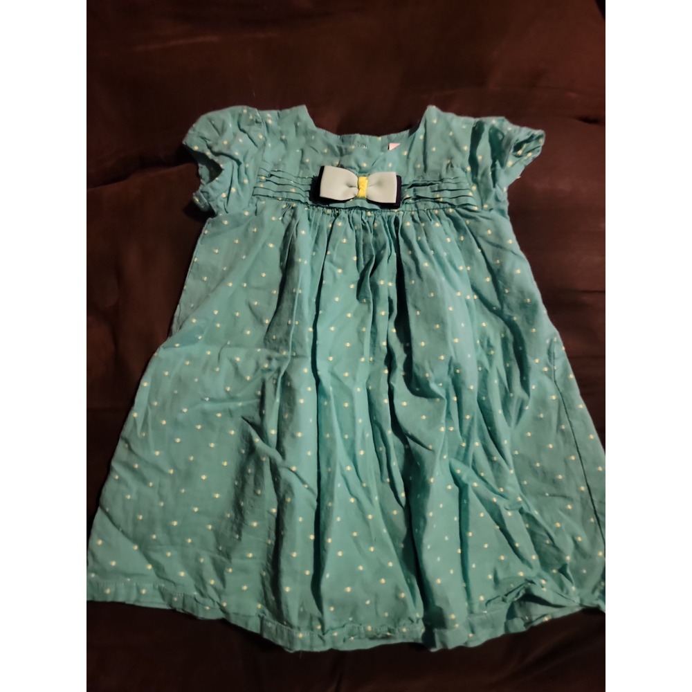 Gymboree happy bluebird polka dot dress size 18 24 months